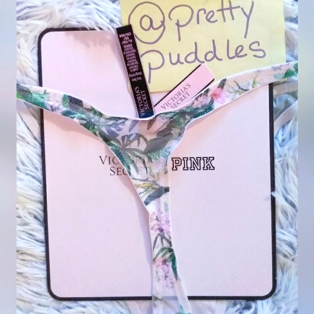 🏝 VS 🌺 Very Sexy Chain Strap Satin Thong Panty 🌺 - Picture 5 of 16